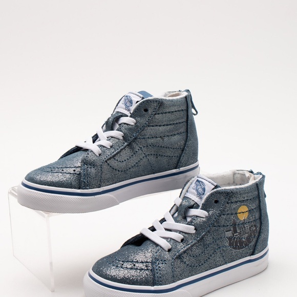 NWB And NWT Harry Potter Limited Edition Leather High Top Zinc Hogwarts Sneakers - Picture 1 of 15